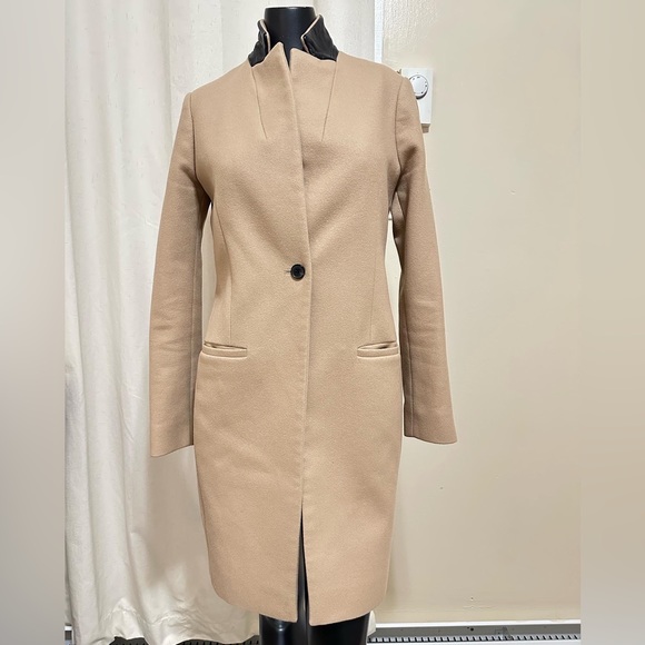 AllSaints Leni Wool Coat - Picture 3 of 4